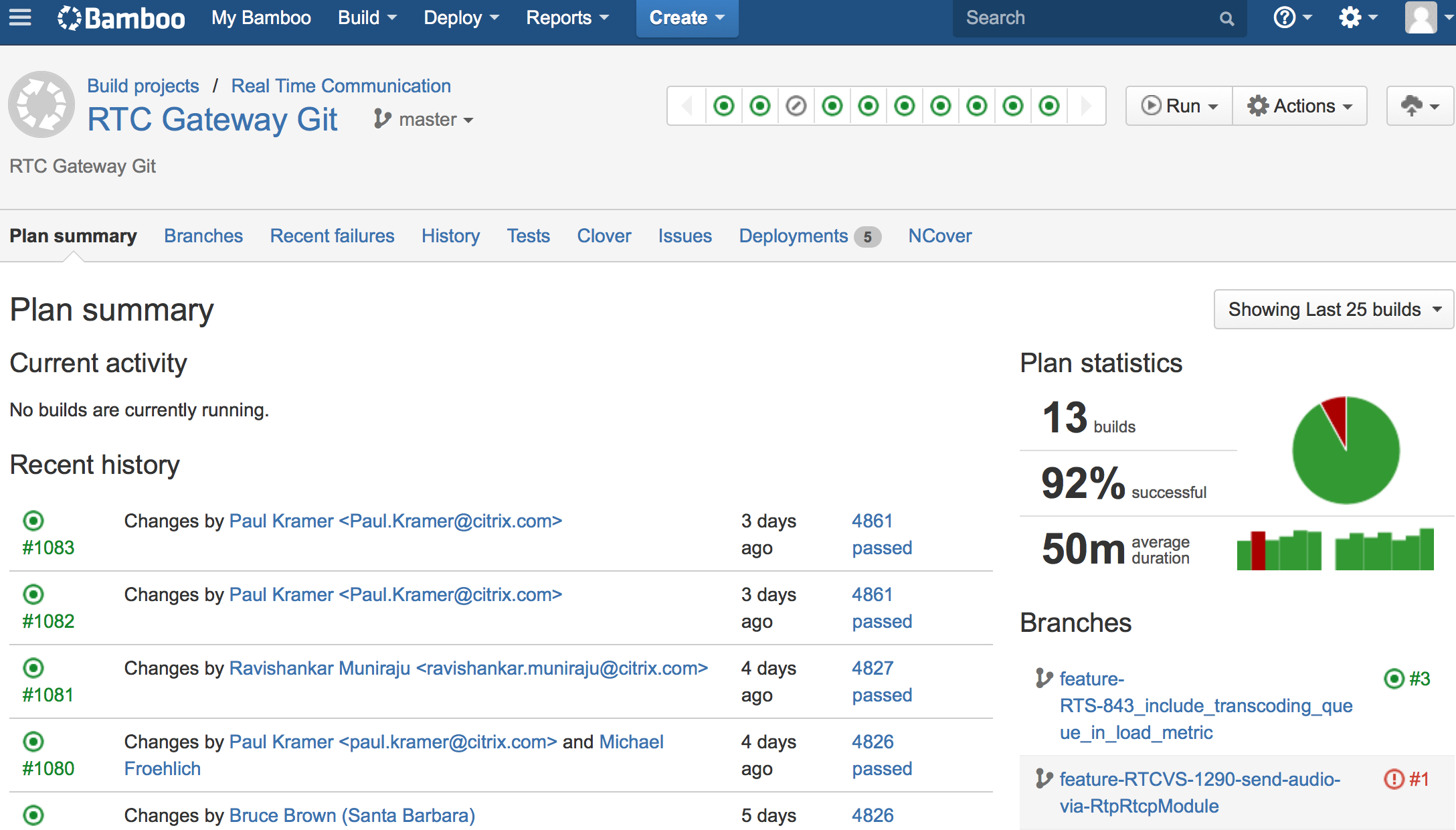 Gateway Project Plan